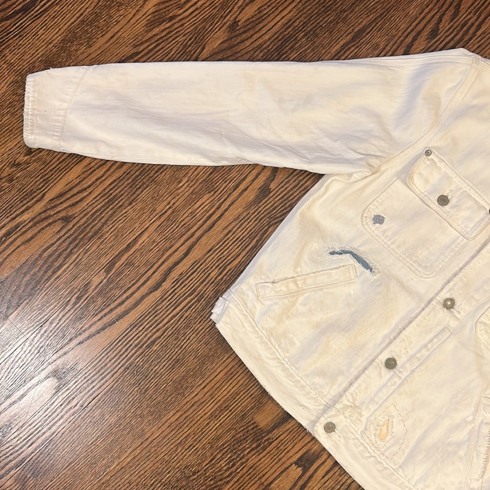 Polo by Ralph Lauren White Denim Jacket - Picture 2 of 12
